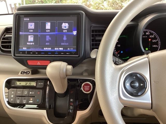 Ｇ・Ｌパッケージ　純正ナビ　片側電動スライドドア　スマートキー　アレルクリーンシート　リア席ロールサンシェード　ダブルエアバッグ　アイドリングストップ車　電動格納ミラ－　キーレスエントリー　両側スライド片側電動　ベンチ（画像2）