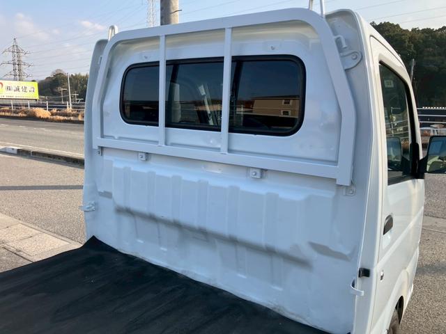 キャリイトラック ＫＣエアコン・パワステ　オートマ　ディスプレイオーディオ　ナビ　ライト類ＬＥＤ化　ＥＴＣ　３方開　メッキグリルカバー　メッキドアミラーカバー　ヘッドライトレベライザー（19枚目）