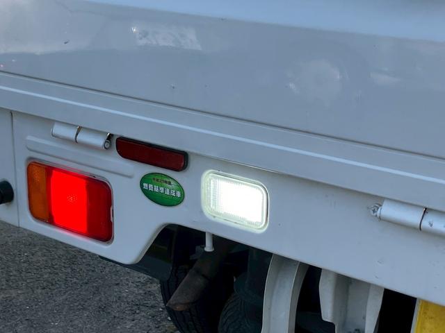 キャリイトラック ＫＣエアコン・パワステ　オートマ　ディスプレイオーディオ　ナビ　ライト類ＬＥＤ化　ＥＴＣ　３方開　メッキグリルカバー　メッキドアミラーカバー　ヘッドライトレベライザー（21枚目）