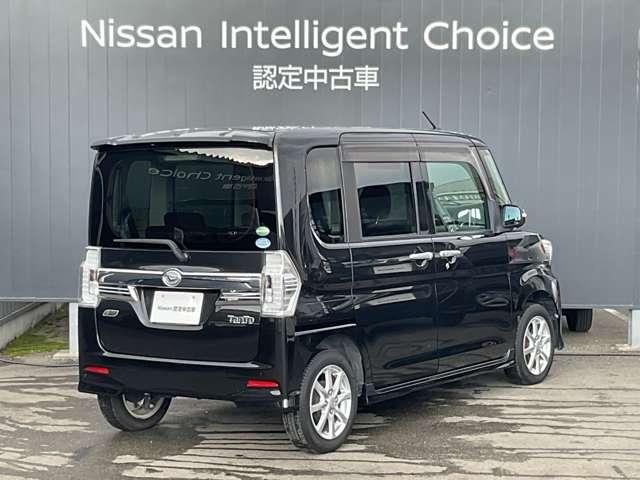 タント ６６０　カスタム　Ｘ　メモリーナビ　ＤＶＤ再生機能　左側パワスラ　記録簿付き　１オーナー　キーレスＥ　エアバック　ＡＷ　オ－トエアコン　フルセグ　メモリナビ　ＡＢＳ　イモビ　ナビテレビ　Ｉストップ　ＰＳ　ＰＷ　ＷエアＢ（2枚目）