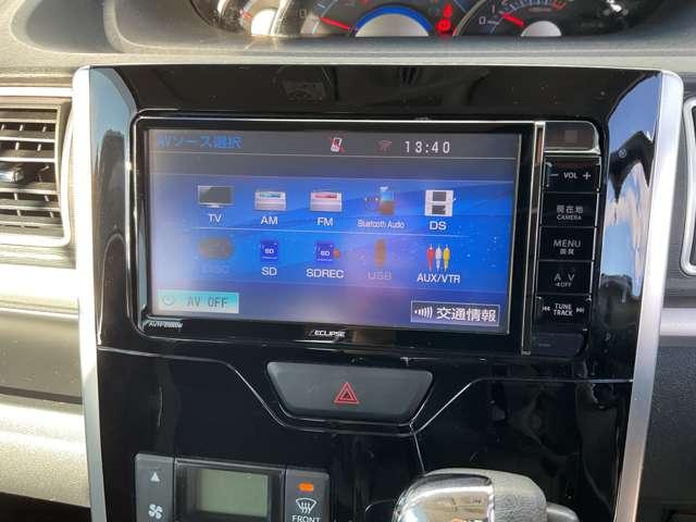 タント ６６０　カスタム　Ｘ　メモリーナビ　ＤＶＤ再生機能　左側パワスラ　記録簿付き　１オーナー　キーレスＥ　エアバック　ＡＷ　オ－トエアコン　フルセグ　メモリナビ　ＡＢＳ　イモビ　ナビテレビ　Ｉストップ　ＰＳ　ＰＷ　ＷエアＢ（10枚目）