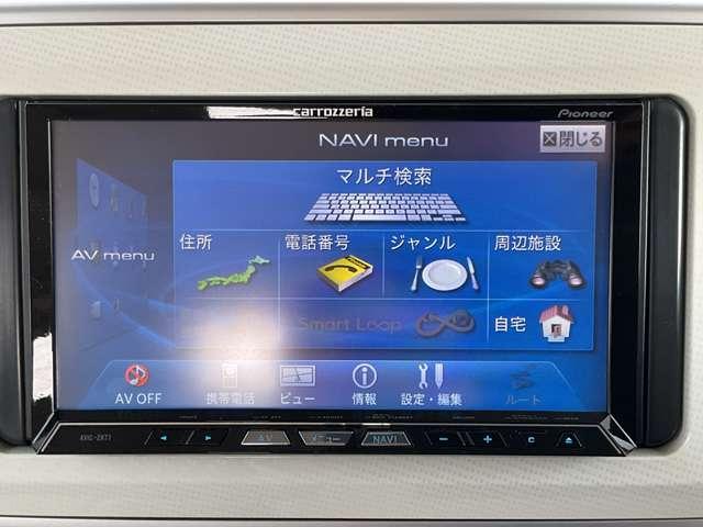 ムーヴキャンバス ６６０　Ｘ　ＳＡＩＩＩ　メモリーナビ　バックカメラ　衝突軽減装置　エコアイドル　デュアルエアバッグ　フルセグテレビ　衝突回避支援ブレーキ　Ｂモニター　ハイビームアシスト　オートエアコン　左右電動スライドドア　メモリーナビ（18枚目）