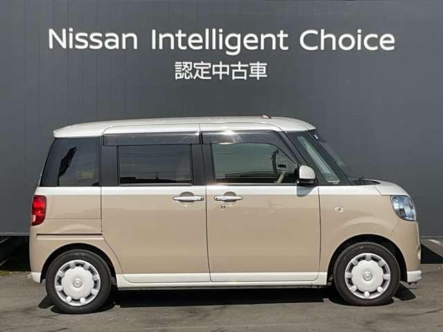 ムーヴキャンバス ６６０　Ｘ　ＳＡＩＩＩ　メモリーナビ　バックカメラ　衝突軽減装置　エコアイドル　デュアルエアバッグ　フルセグテレビ　衝突回避支援ブレーキ　Ｂモニター　ハイビームアシスト　オートエアコン　左右電動スライドドア　メモリーナビ（38枚目）