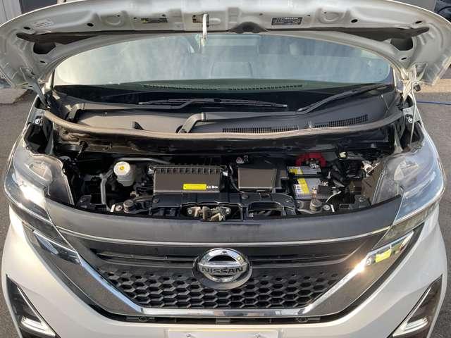 ルークス ６６０　ハイウェイスターＸ　メモリーナビ　全周囲モニター　ドラレコ　インテリキ－　衝突軽減Ｂ　ハイビームＡ　ＬＥＤライト　フルセグ　ＥＴＣ　車線逸脱警報装置　イモビライザー　パワーウィンドウ　ドライブレコーダー　パワステ　記録簿（30枚目）