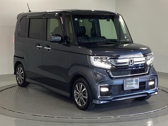 N-BOXカスタム L 純正ナビ フルセグ リアカメラ Pソナー サイドエアバッグ ナビTV Aストップ シートヒータ ベンチシート キーフリーシステム LEDライト クルーズコントロール AC DVD視聴可能 スマキー(7枚目)