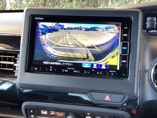 N-BOXカスタム L 純正ナビ フルセグ リアカメラ Pソナー サイドエアバッグ ナビTV Aストップ シートヒータ ベンチシート キーフリーシステム LEDライト クルーズコントロール AC DVD視聴可能 スマキー(12枚目)