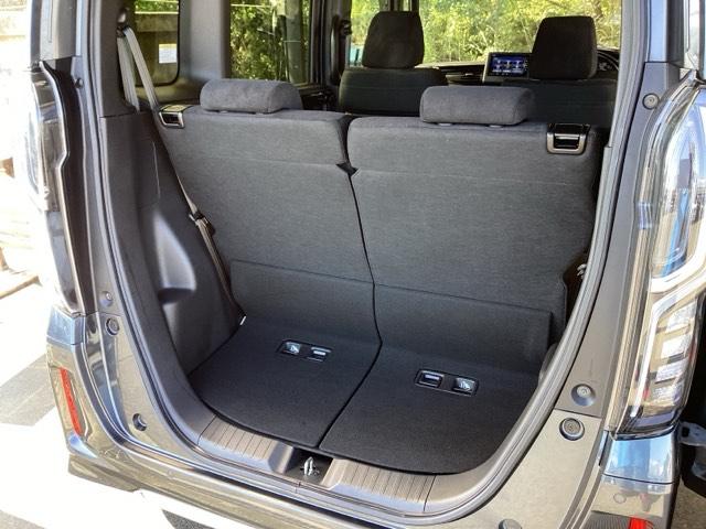 N-BOXカスタム L 純正ナビ フルセグ リアカメラ Pソナー サイドエアバッグ ナビTV Aストップ シートヒータ ベンチシート キーフリーシステム LEDライト クルーズコントロール AC DVD視聴可能 スマキー(21枚目)