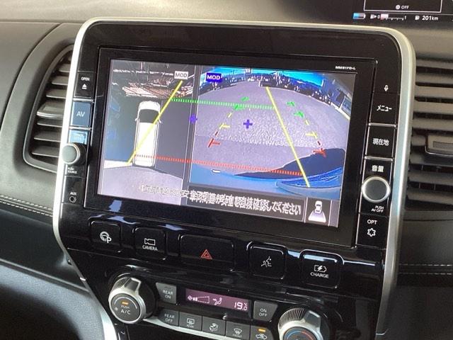 セレナ e-パワーハイウェイスターV ナビ 全周囲カメラ ETC 360°カメラ エマジェンシーブレーキ DVD再生機能 パーキングセンサー 3列シート ウォークスルー ブルーレイ再生 パーキングアシスト 横滑り防止機能 スマキー LED(12枚目)