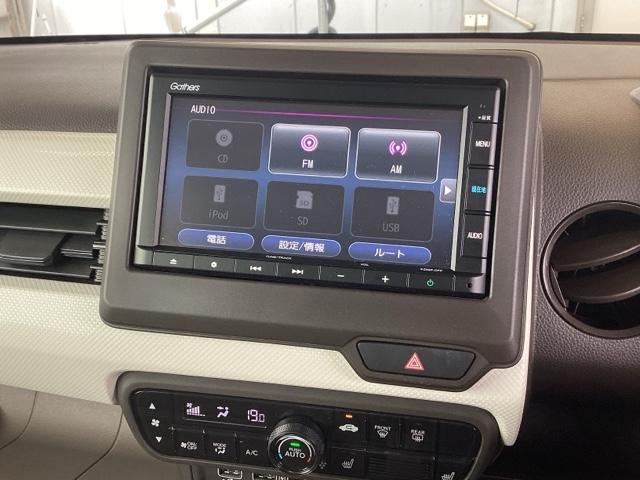 【音楽装備】ナビ機能だけではありません、オーディオ機能も充実しています。