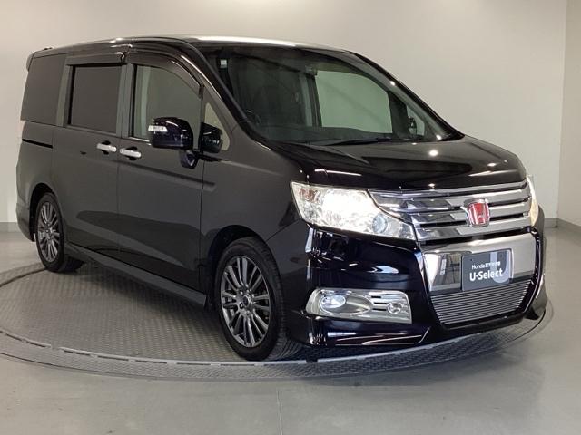 ステップワゴンスパーダ Z ナビ 両側電動スライドドア リアカメラ 横滑防止 エアロ イモビ スマキー バックモニタ- キーフリー パワーウィンド ETC付 ワンセグ エアコン 運転席助手席エアバック エアバック ABS PS(7枚目)