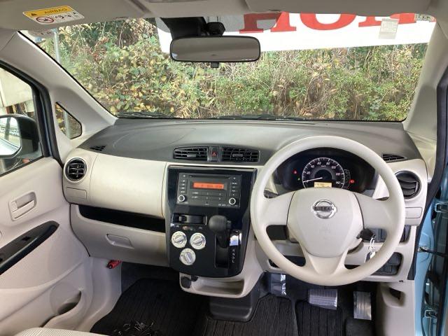 デイズ Ｊ　純正ＣＤコンポ　衝突低減ブレーキ　横滑り防止装置付　レーダーＢ　ＷＳＲＳ　フロントベンチシート　パワーウィンド　キーフリー　記録簿有り　ＳＲＳ　ＰＳ　ＡＣ　ＡＢＳ（2枚目）