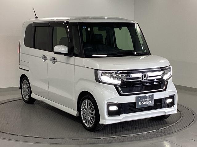 N-BOXカスタム Lターボ 純正メモリーナビ 両側電動スライドドア 地デジチューナー 衝突軽減ブレーキサポート LEDヘッドライ アイドリングS ターボエンジン PS カーテンエアバック シートヒータ エアバック USB AAC(7枚目)