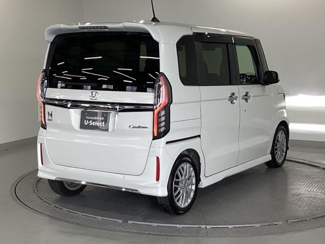 N-BOXカスタム Lターボ 純正メモリーナビ 両側電動スライドドア 地デジチューナー 衝突軽減ブレーキサポート LEDヘッドライ アイドリングS ターボエンジン PS カーテンエアバック シートヒータ エアバック USB AAC(8枚目)