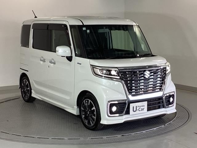 スペーシアカスタム ハイブリッドＸＳ　純正メモリーナビ　全周囲カメラ　ＥＴＣ　アラウンドモニター　両側パワ－スライドドア　ＵＳＢ入力　Ｂカメ　スマキー　ソナー　クルーズコントロール　キーレスエントリー　アイドルストップ　シートＨ　ナビＴＶ（7枚目）