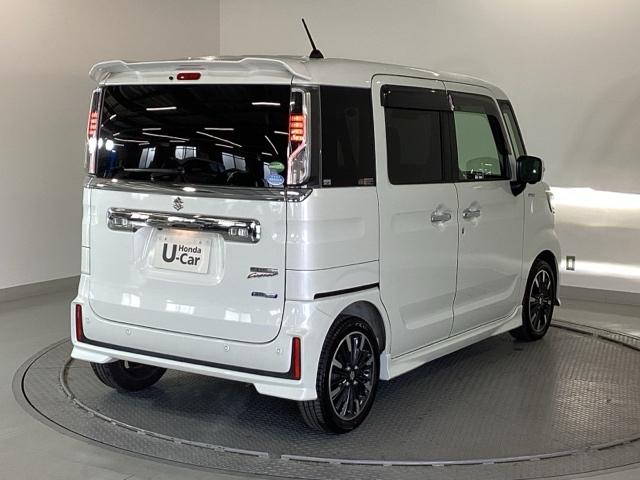 スペーシアカスタム ハイブリッドＸＳ　純正メモリーナビ　全周囲カメラ　ＥＴＣ　アラウンドモニター　両側パワ－スライドドア　ＵＳＢ入力　Ｂカメ　スマキー　ソナー　クルーズコントロール　キーレスエントリー　アイドルストップ　シートＨ　ナビＴＶ（8枚目）