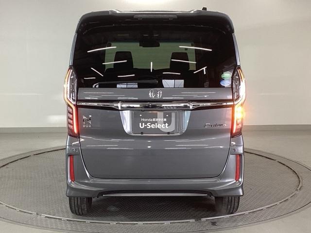 N-BOXカスタム G・Lターボホンダセンシング 純正ナビ フルセグ リアカメラ ターボ付 横滑り防止機能 ETC搭載 LEDヘットライト エアロ ABS 地デジ DVD視聴可能 ドライブレコーダ セキュリティアラーム ナビTV付 USB エアバッグ(9枚目)