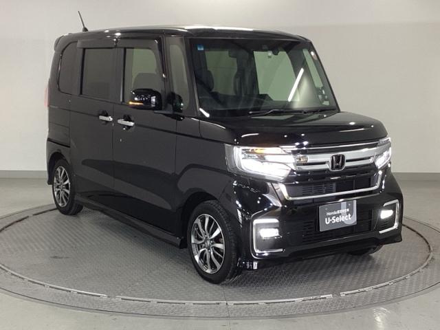 N-BOXカスタム L 純正ナビ フルセグ リアカメラ 両席エアバック 左右電動スライドドア Bモニタ ブレーキサポート セキュリティー LEDランプ キーレスエントリー SRS 横滑り防止機能 DVD再生機能 スマートキ(7枚目)