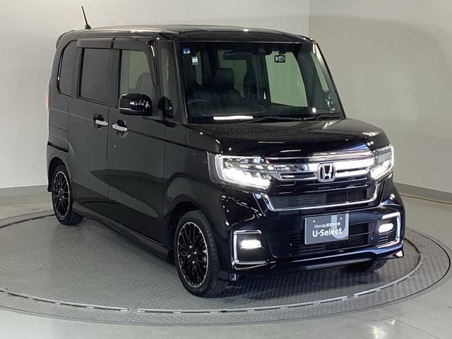 N-BOXカスタム Lターボ 純正メモリーナビ 両側電動スライドドア 両側電動D セキュリティアラーム 誤発信抑制 フルオートエアコン Sヒーター LEDランプ 地デジフルセグ Bカメ アクティブクルーズコントロール Iストップ(7枚目)