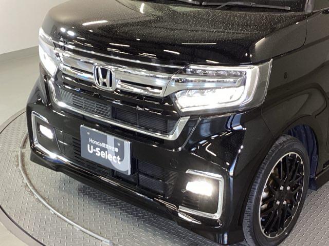 N-BOXカスタム Lターボ 純正メモリーナビ 両側電動スライドドア 両側電動D セキュリティアラーム 誤発信抑制 フルオートエアコン Sヒーター LEDランプ 地デジフルセグ Bカメ アクティブクルーズコントロール Iストップ(25枚目)