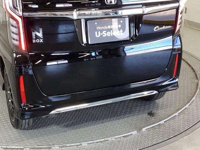 N-BOXカスタム Lターボ 純正メモリーナビ 両側電動スライドドア 両側電動D セキュリティアラーム 誤発信抑制 フルオートエアコン Sヒーター LEDランプ 地デジフルセグ Bカメ アクティブクルーズコントロール Iストップ(30枚目)