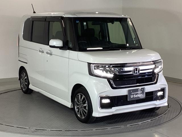 Ｎ－ＢＯＸカスタム ＥＸ　純正メモリーナビ　ドラレコ　リアカメラ　シ－トヒ－タ－　横滑り防止　ＡＡＣ　両側電動ドア　パーキングセンサー　カーテンエアバック　ＬＥＤヘッド　ＵＳＢ　ナビＴＶ　Ｒカメラ　ＤＶＤ　ＥＴＣ　スマキー（7枚目）