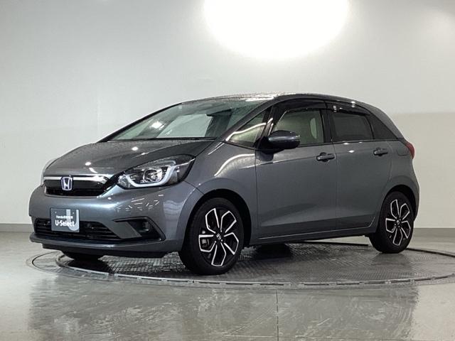 フィット ｅ：ＨＥＶホーム　ナビ　Ｒカメラ　ブルートゥース　フルセグＴＶ　フルセグ地デジＴＶ　助手席エアバック　衝突軽減ブレ－キ　前後障害物センサー　アクティブクルーズコントロール　ＤＶＤ再生可　ＥＴＣ付　整備記録簿　ＵＳＢ（10枚目）