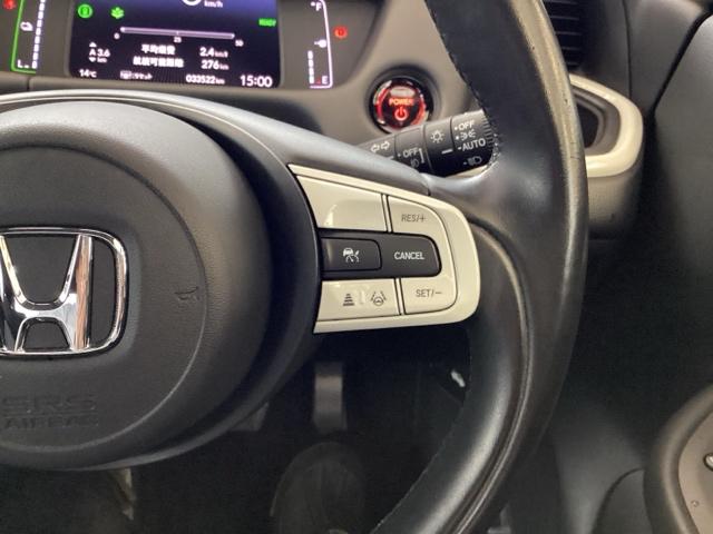 フィット ｅ：ＨＥＶホーム　ナビ　Ｒカメラ　ブルートゥース　フルセグＴＶ　フルセグ地デジＴＶ　助手席エアバック　衝突軽減ブレ－キ　前後障害物センサー　アクティブクルーズコントロール　ＤＶＤ再生可　ＥＴＣ付　整備記録簿　ＵＳＢ（47枚目）