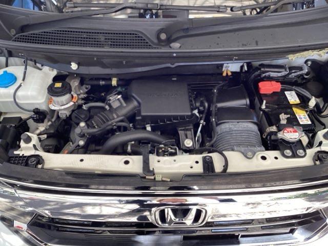 Ｎ－ＢＯＸカスタム ＥＸターボ　横滑り防止機能　シートヒー　衝突軽減システム　スマキ　ベンチシート　ＤＶＤ　地デジ　ＬＥＤヘッドライト　ＡＢＳ　サイドエアバック　エアバッグ　記録簿　盗難防止装置　ドライブレコーダー（29枚目）