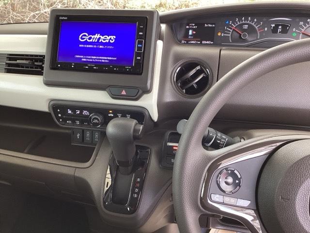 Ｎ－ＢＯＸ Ｌ　純正ナビ　片側電動スライドドア　ＥＴＣレス　バックビューモニター　キ－フリ－　Ａクルコン　地デジチューナー　パーキングセンサー　盗難防止　前席シートヒーター　ＬＥＤ　ナビＴＶ　横滑り防止装置　ＵＳＢ（2枚目）