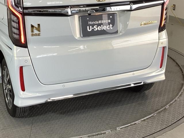 Ｎ－ＢＯＸカスタム Ｌ　純正メモリーナビ　シートヒーター　ＥＴＣ　スマートキーシステム　リヤカメラ　サイドカーテンエアバック　記録簿　ナビ＆ＴＶ　ＵＳＢポート　ＬＥＤ　キーフリー　両側スライド片側電動ドア　パワーステアリング（30枚目）