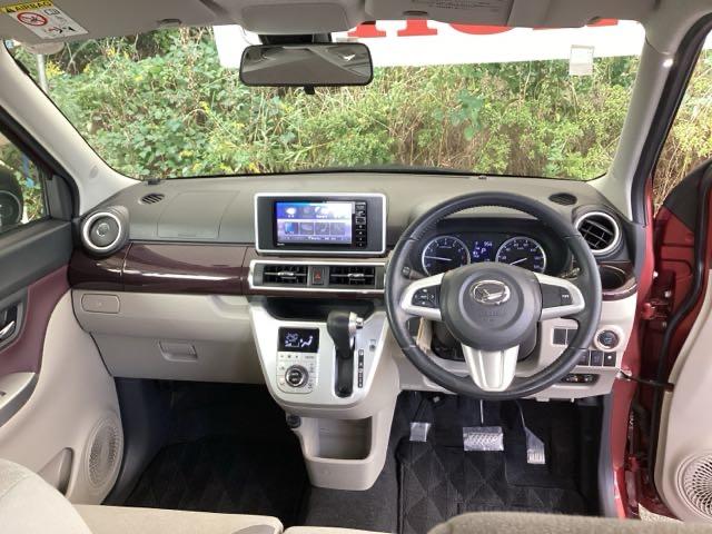 キャスト スタイルGターボSAII 純正メモリーナビ 衝突低減ブレーキ エアバック 横滑防止装置 ETC付き 衝突軽減 エアコン パワーウインドウ LED ターボ車 キーレス パワーステアリング ナビTV DVD ベンチシート ABS(2枚目)