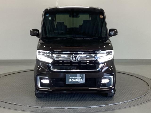 N-BOXカスタム L 純正メモリーナビ パワースライドドア Pソナー サイドエアバッグ ナビTV Aストップ シートヒータ ベンチシート 点検記録簿 キーフリーシステム LEDライト リアカメ クルーズコントロール AC(6枚目)