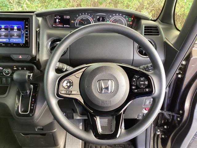 N-BOXカスタム L 純正メモリーナビ パワースライドドア Pソナー サイドエアバッグ ナビTV Aストップ シートヒータ ベンチシート 点検記録簿 キーフリーシステム LEDライト リアカメ クルーズコントロール AC(14枚目)