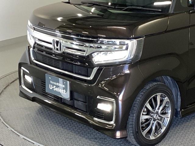 N-BOXカスタム L 純正メモリーナビ パワースライドドア Pソナー サイドエアバッグ ナビTV Aストップ シートヒータ ベンチシート 点検記録簿 キーフリーシステム LEDライト リアカメ クルーズコントロール AC(25枚目)