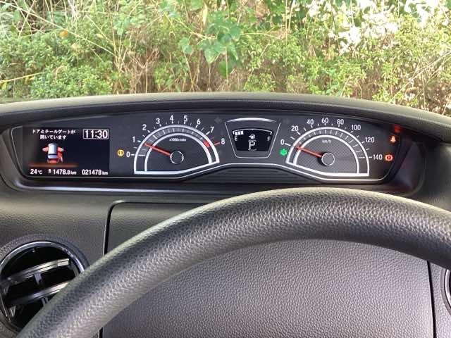 N-BOXカスタム L 純正メモリーナビ パワースライドドア Pソナー サイドエアバッグ ナビTV Aストップ シートヒータ ベンチシート 点検記録簿 キーフリーシステム LEDライト リアカメ クルーズコントロール AC(43枚目)