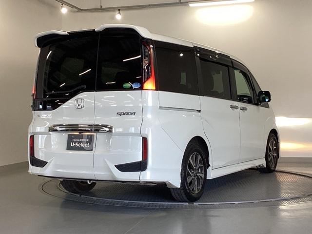 ステップワゴンスパーダ スパーダホンダセンシング 純正メモリーナビ 両側電動スライドドア 盗難防止 助手席エアバッグ Wパワスラ 記録簿有 地デジ サイドエアバッグ LEDライト 横滑り防止システム オートエアコン リアカメラ ナビ&TV 三列シート(32枚目)