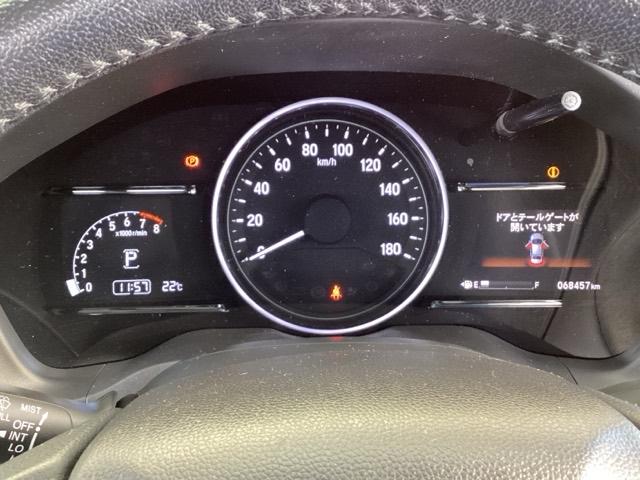 ヴェゼル Ｘ・ホンダセンシング　純正ディスプレイオーディオ　ドラレコ　ワンセグ　Ｒカメラ　Ｗエアバッグ　盗難防止　アクティブクルーズコントロール　オートエアコン　ＬＥＤランプ　衝突軽減ブレ－キ　パワステ　整備記録簿　Ｄレコ　ＡＢＳ（42枚目）