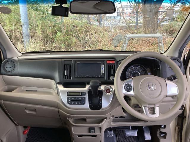 N-WGN G・Aパッケージ 純正ナビ ワンセグ リアカメラ ETC付き カーテンエアバッグ セキュリティー AUTOエアコン パワーウインドウ ナビTV スマートキー ベンチシート 1セグ ESC 運転席助手席エアバック ABS(3枚目)