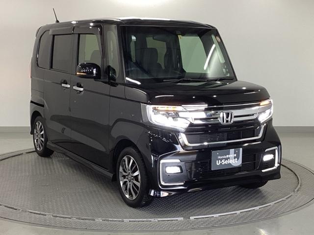 Ｎ－ＢＯＸカスタム Ｌ　純正ナビ　フルセグ　リアカメラ　Ｐソナー　サイドエアバッグ　ナビＴＶ　Ａストップ　シートヒータ　キーフリーシステム　ＬＥＤライト　クルーズコントロール　ＡＣ　ＤＶＤ視聴可能　スマキー　横滑り防止（7枚目）