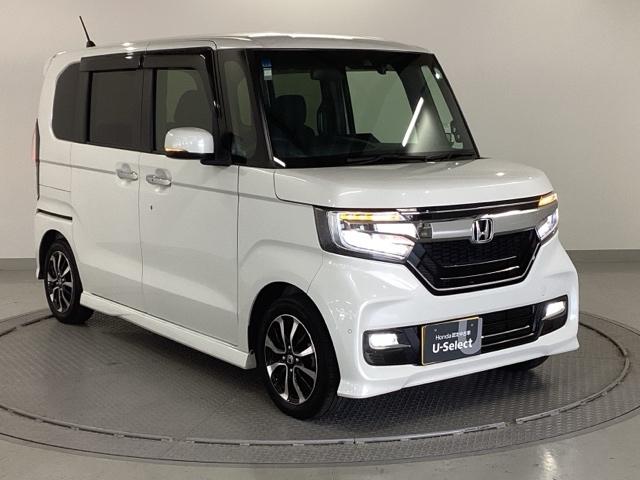 Ｎ－ＢＯＸカスタム Ｇ・Ｌホンダセンシング　純正ナビ　フルセグ　リアカメラ　地デジＴＶ　助手席エアバッグ　キーレス　シートＨ　アイドリングＳＴ　セキュリティーアラーム　スマ－トキ－　コーナーセンサ　ナビＴＶ　ＥＴＣ　前車追従機能　ＵＳＢ　ＤＶＤ（7枚目）