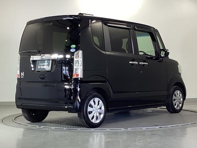 N-BOX G・Lパッケージ ナビ Rカメラ ブルートゥース フルセグTV 記録簿付 ABS付き セキュリティー スマートキ エアバック付 WSRS キーフリ バックカメラ付き 地デジTV パワーウィンド AC 横滑防止 ETC(8枚目)