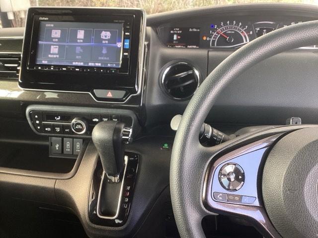 N-BOXカスタム G・Lホンダセンシング 純正ナビ フルセグ リアカメラ ベンチ 助手席エアバック エアB バックアイカメラ キーフリーシステム スマートキーPスタート クルーズコントロール 盗難防止システム ESC DVD Aライト PW(2枚目)