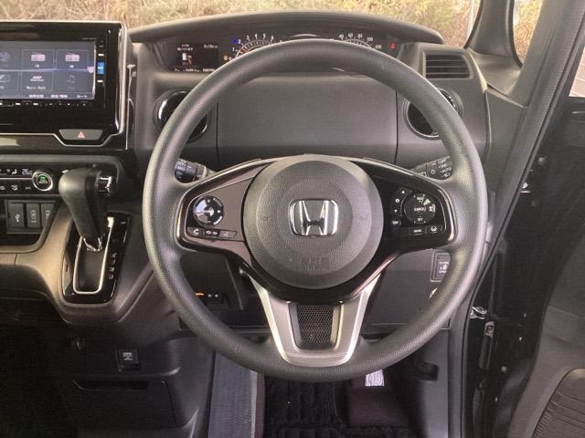 N-BOXカスタム G・Lホンダセンシング 純正ナビ フルセグ リアカメラ ベンチ 助手席エアバック エアB バックアイカメラ キーフリーシステム スマートキーPスタート クルーズコントロール 盗難防止システム ESC DVD Aライト PW(18枚目)