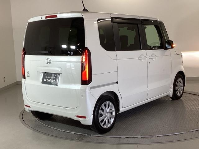 Ｎ－ＢＯＸ ベースグレード　純正ナビ　フルセグ　リアカメラ　追従クルーズ　コーナーソナー　踏み間違い防止装置　電動格納式ミラー　車線維持支援システム　パワーステアリング　前席シートヒーター　インテリキー　イモビ　ＬＥＤランプ（8枚目）