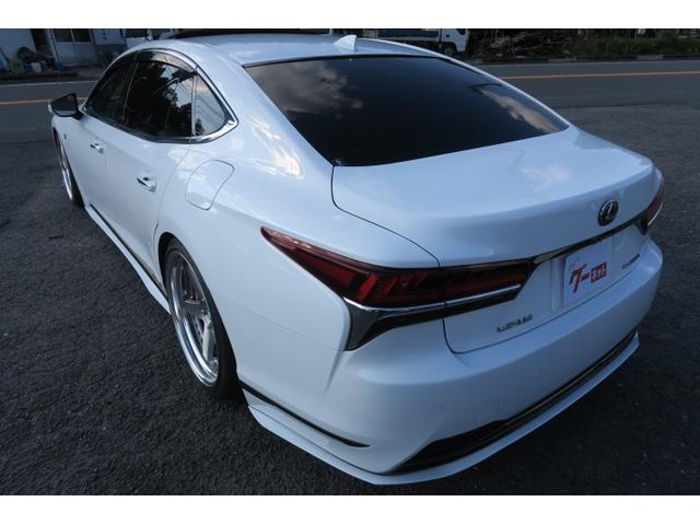 LS500h Fスポーツ アーティシャンフルエアロ 赤革 サンルーフ 純正20AW(25枚目)
