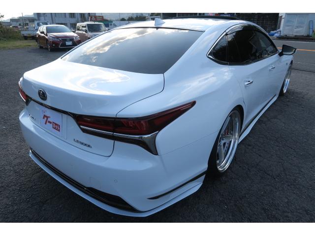 LS500h Fスポーツ アーティシャンフルエアロ 赤革 サンルーフ 純正20AW(27枚目)