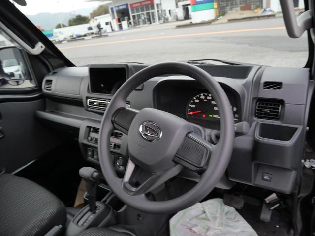 ハイゼットトラック ジャンボエクストラ セレクト4WD車 スマートキー プッシュスタート 作業灯 パーキングセンサー トラクションコントロール ルーフラック Wエアバッグ(11枚目)