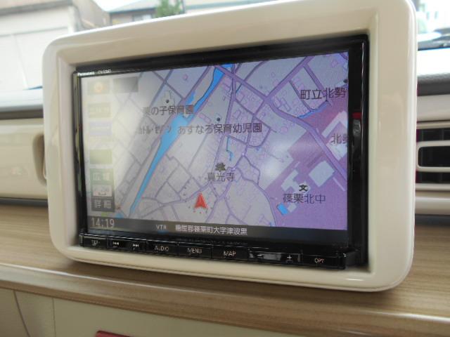 アルトラパン Ｘ　全方位モニター用カメラパッケージ装着車　メモリーナビ　地デジ　Ｂｌｕｅｔｏｏｔｈ　ＤＶＤ　シートヒーター　スマートキー　プッシュスタート　ビルトインＥＴＣ　ＨＩＤヘッドライト（21枚目）