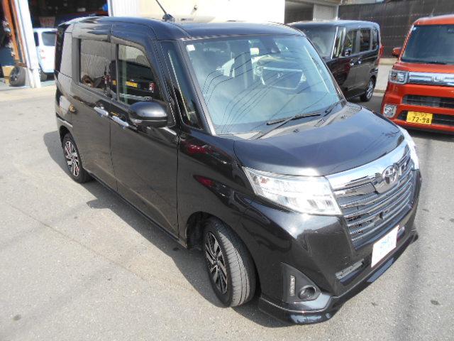 ルーミー カスタムG S トヨタセーフティーセンス 全方位モニター バックカメラ メモリーナビ 地デジ Bluetooth DVD 両側電動スライドドア スマートキー プッシュスタート シートヒーター LEDヘッドライト(6枚目)