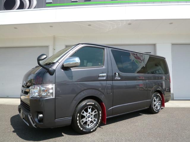 スーパーGL ダークプライムII TRDフロントスポイラー TRD15インチホイール&ナスカータイヤ マッドフラップ LEDイエローフォグランプ(4枚目)